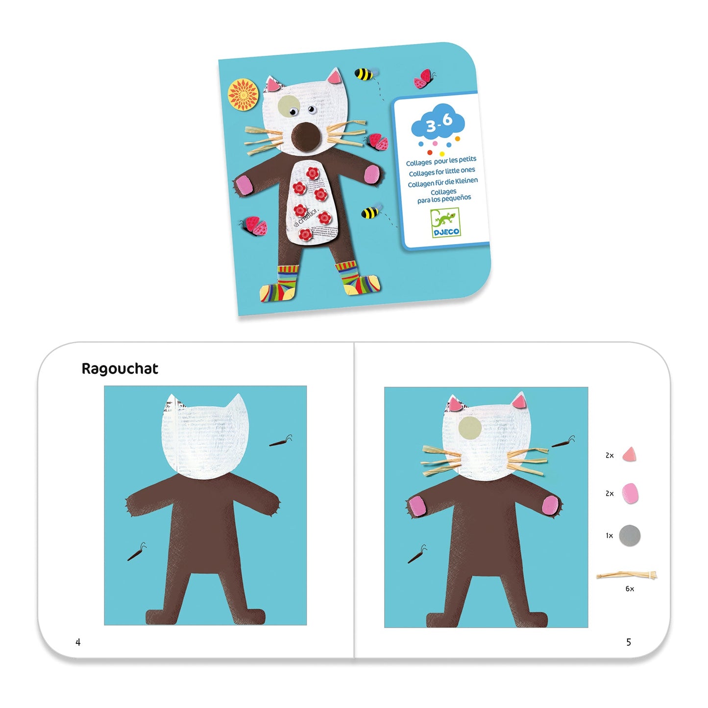 Collages for Little Ones Craft Kit made with FSC® Certified Paper