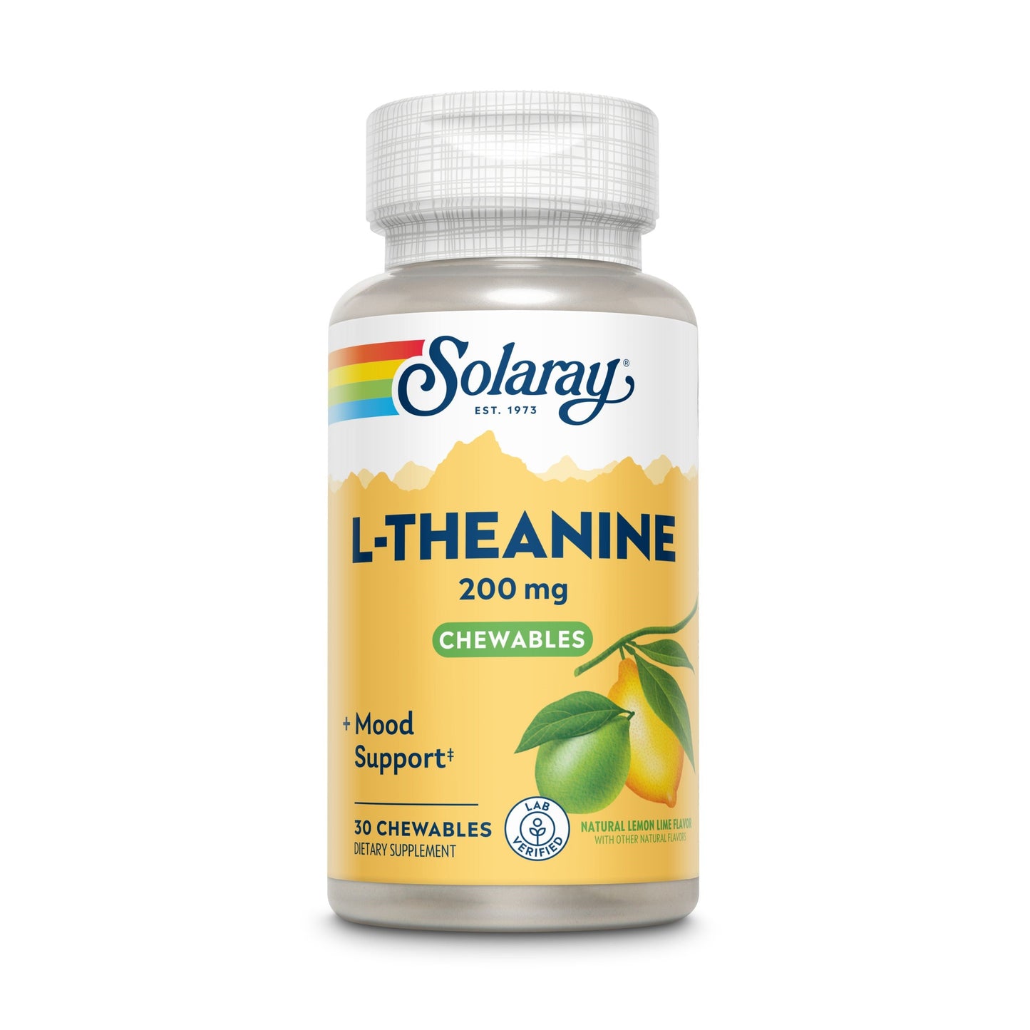 L-Theanine. 200 mg