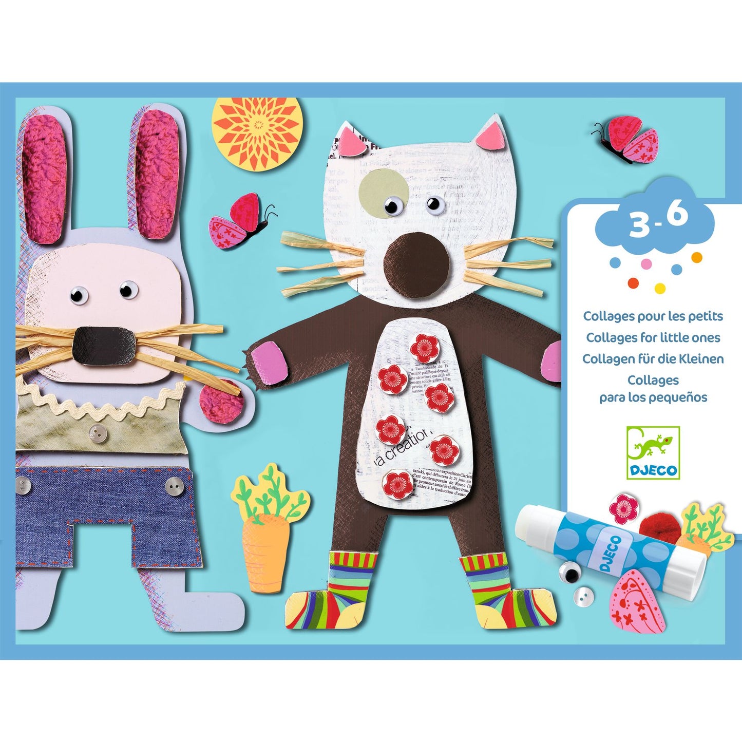 Collages for Little Ones Craft Kit made with FSC® Certified Paper