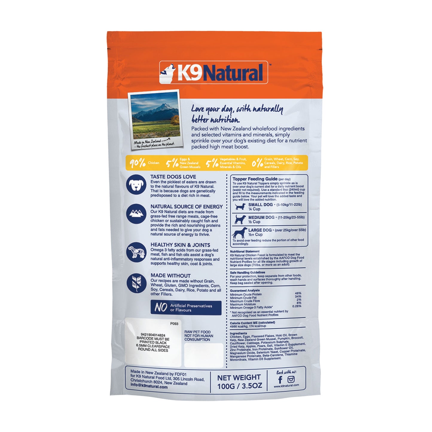Grain-Free Freeze-Dried Dog Food Topper