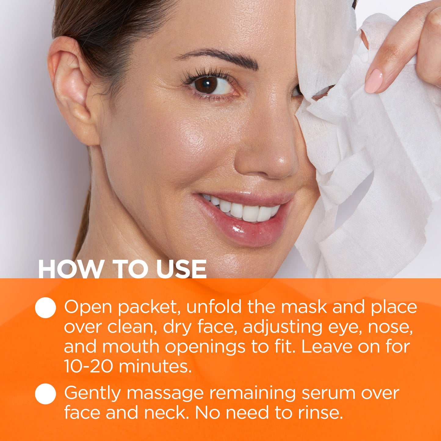 Brighten & Tighten Hydro Serum Facial Sheet Mask