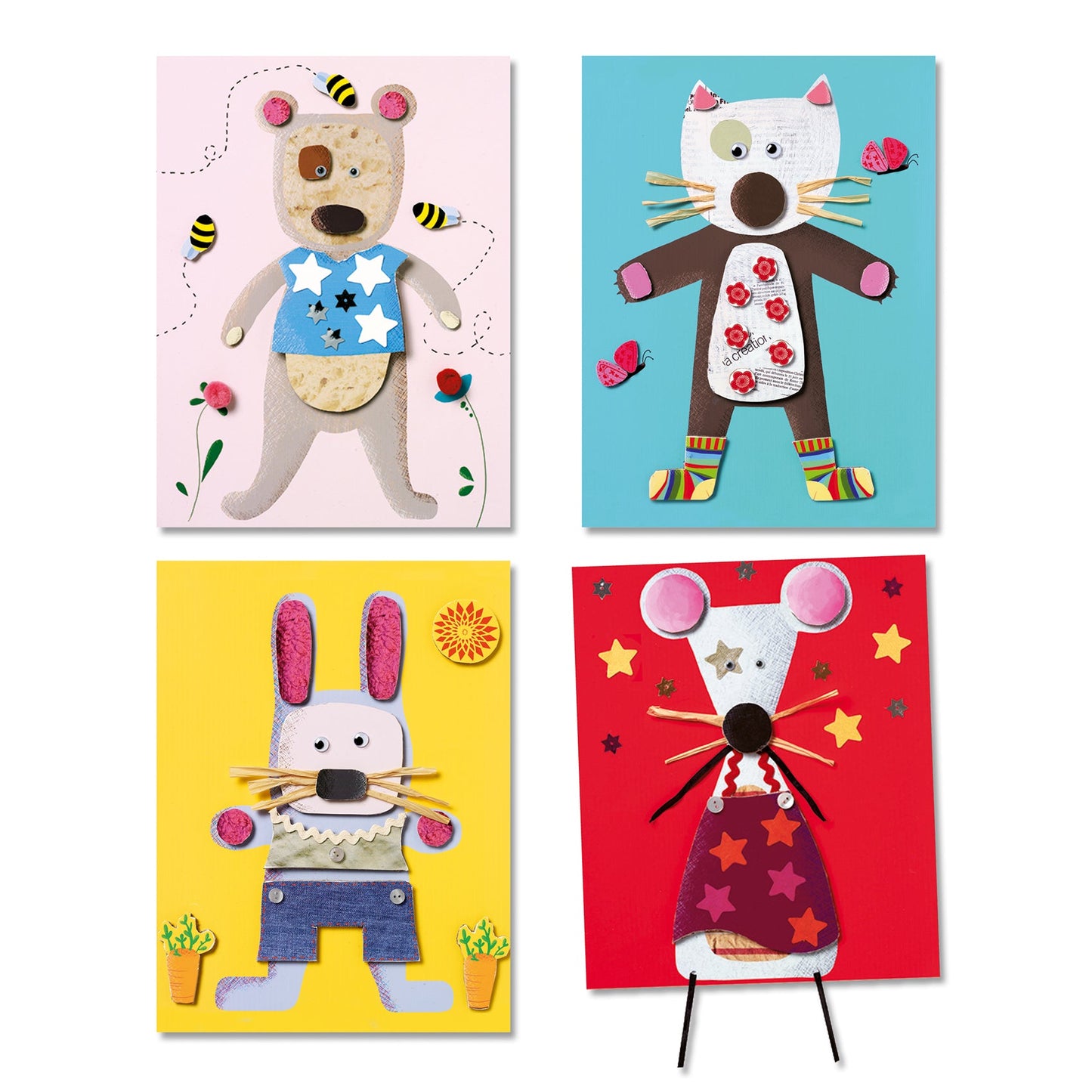Collages for Little Ones Craft Kit made with FSC® Certified Paper