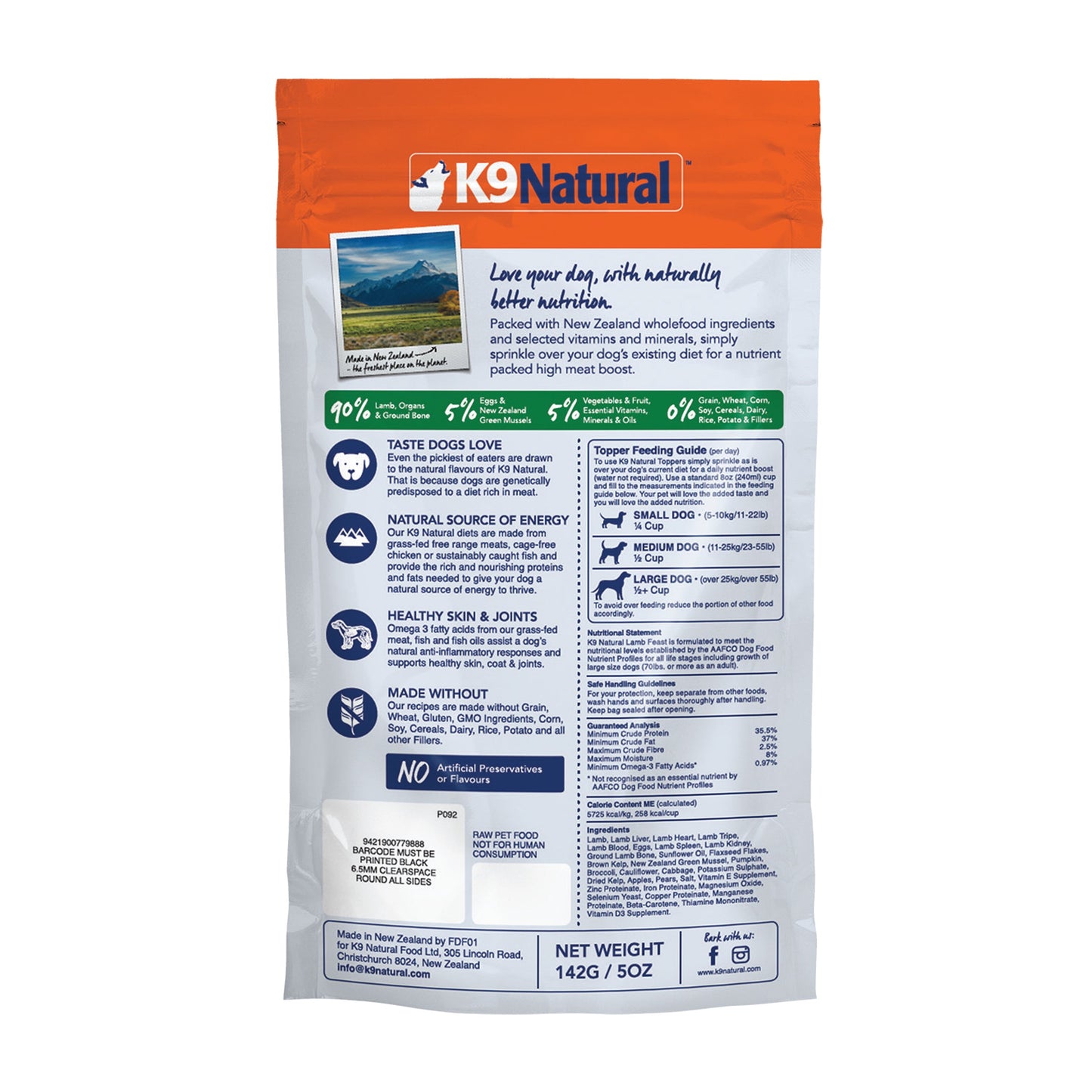 Grain-Free Freeze-Dried Dog Food Topper